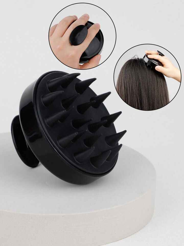 Silicone Scalp Massager Shampoo Brush